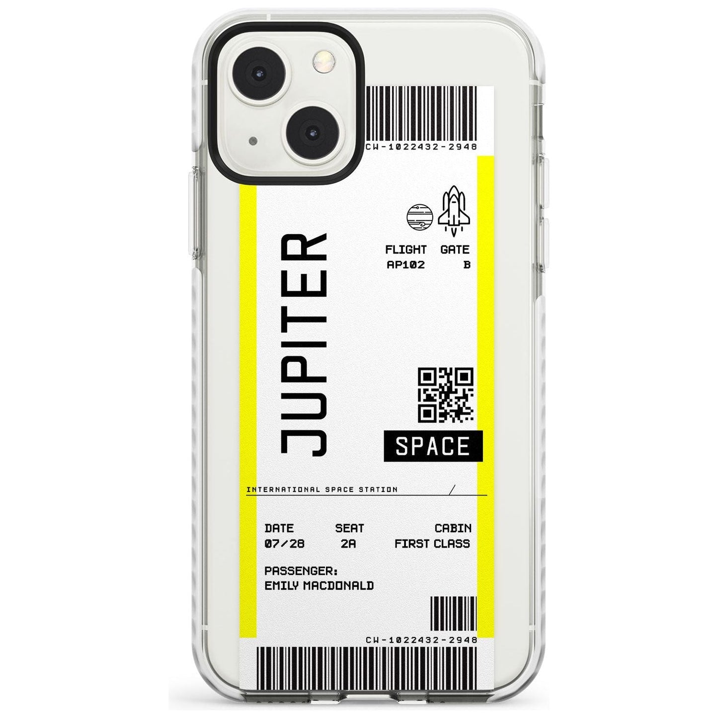 Personalised Jupiter Travel Ticket
