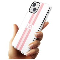 Personalised Minimal Pink Stripe
