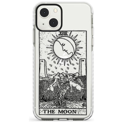Personalised The Moon Tarot Card (Clear)