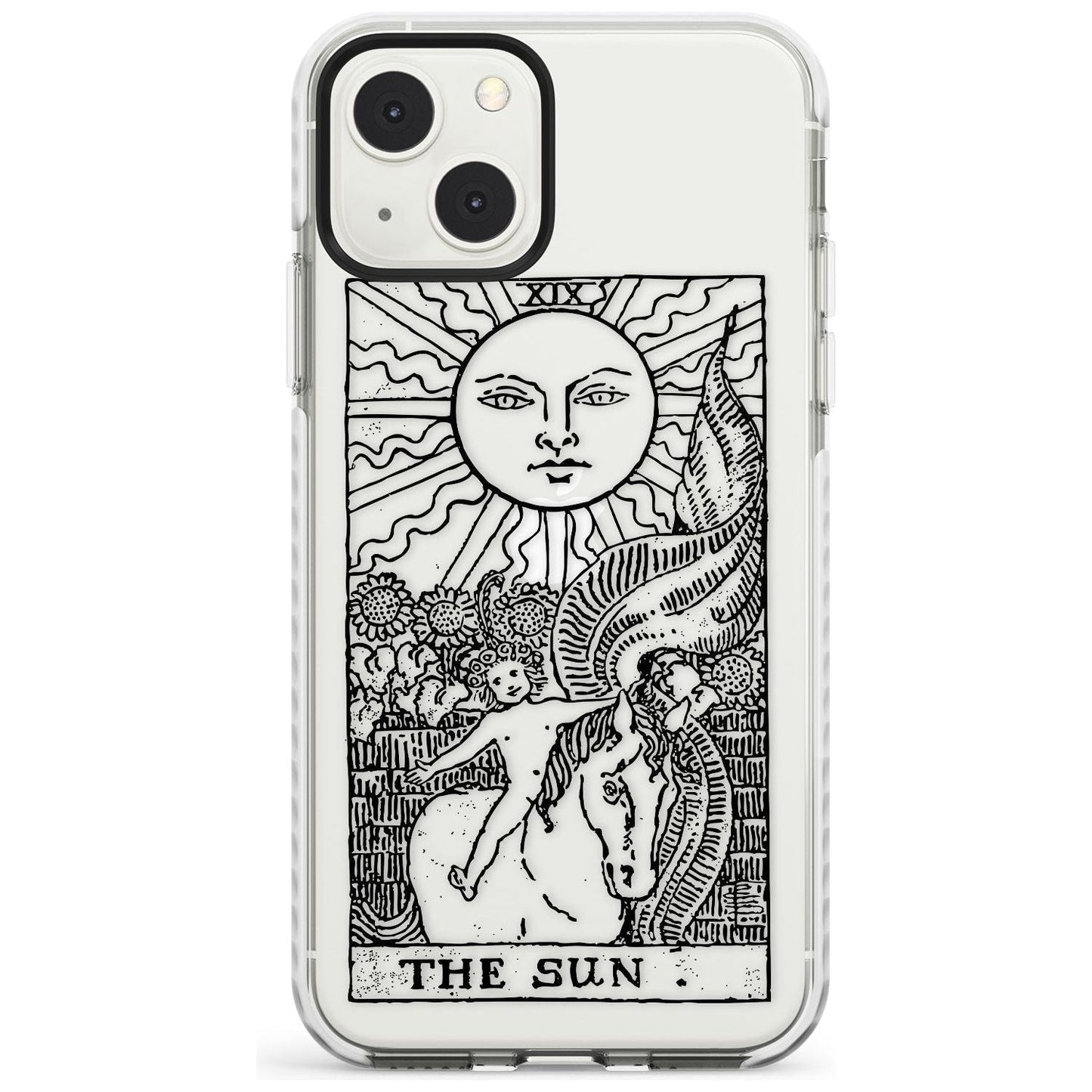 Personalised The Sun Tarot Card (Clear)