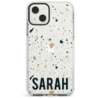 Personalised Terrazzo Blue, Pink, Brown
