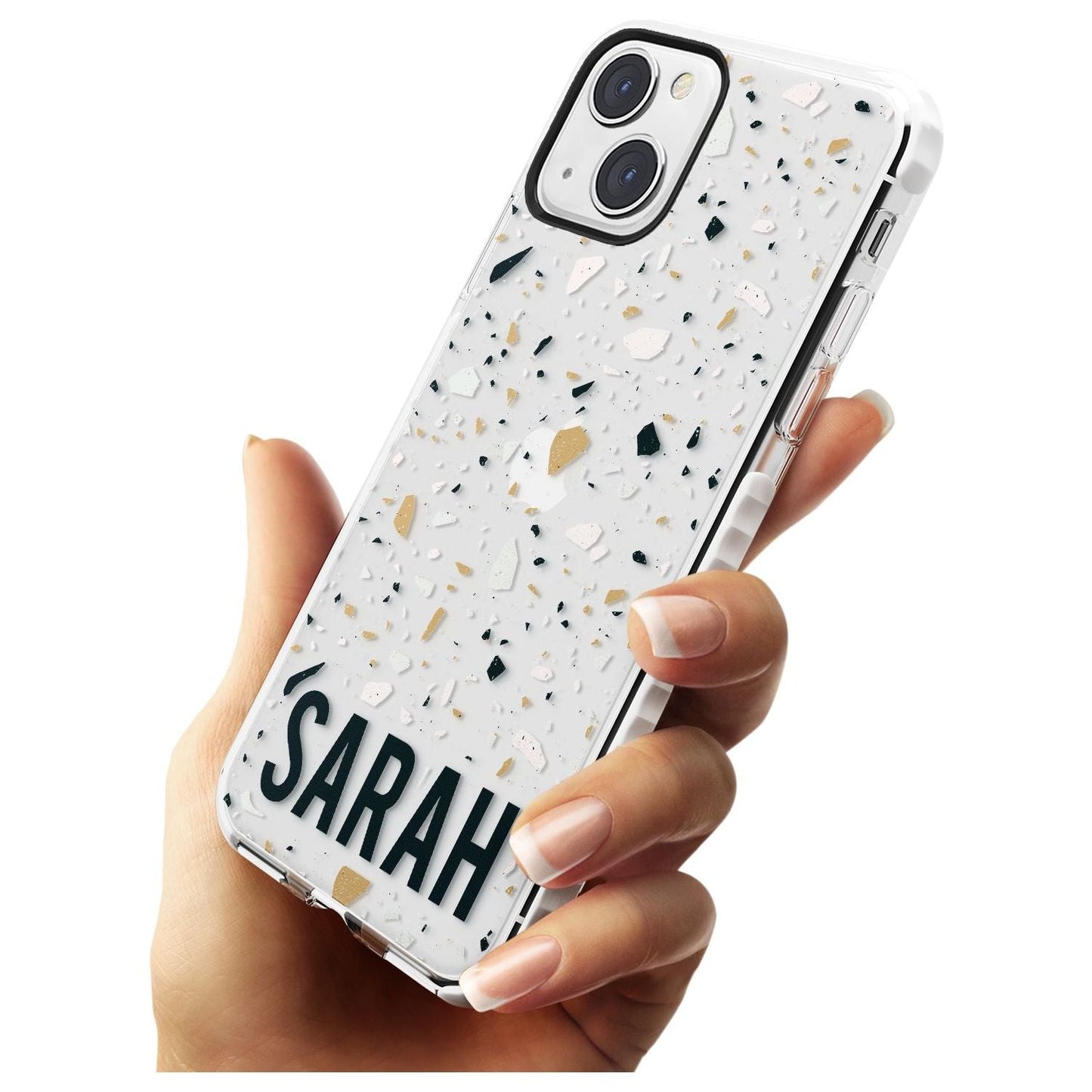 Personalised Terrazzo Blue, Pink, Brown