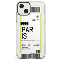 Personalised Paris Boarding Pass