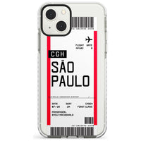 Personalisierte Bordkarte für São Paulo