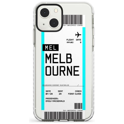 Personalised Melbourne Boarding Pass