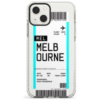 Personalised Melbourne Boarding Pass