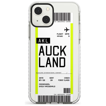 Personalised Auckland Boarding Pass