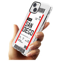 Personalised San Diego Boarding Pass