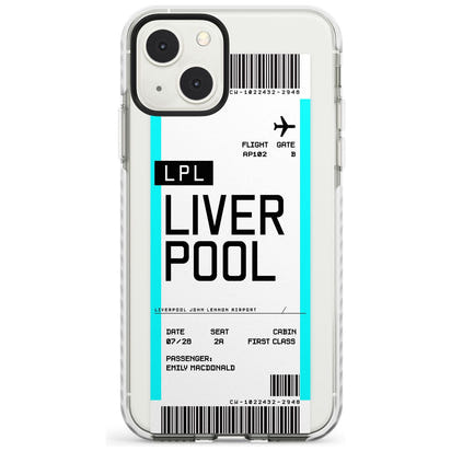 Personalised Liverpool Boarding Pass