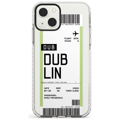 Personalised Dublin Boarding Pass