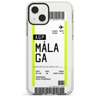 Personalised Málaga Boarding Pass