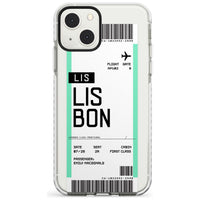 Personalised Lisbon Boarding Pass