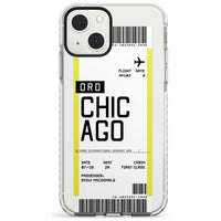 Personalised Chicago Boarding Pass