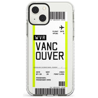 Personalised Vancouver Boarding Pass