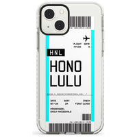 Personalised Honolulu Boarding Pass