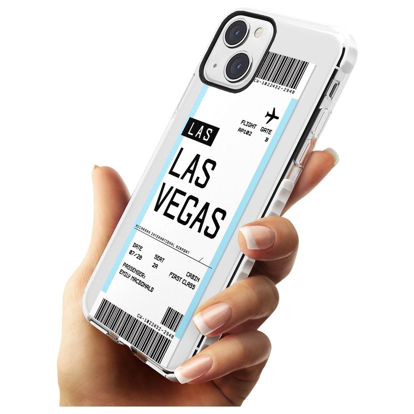 Personalised Las Vegas Boarding Pass
