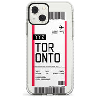 Personalised Toronto Boarding Pass