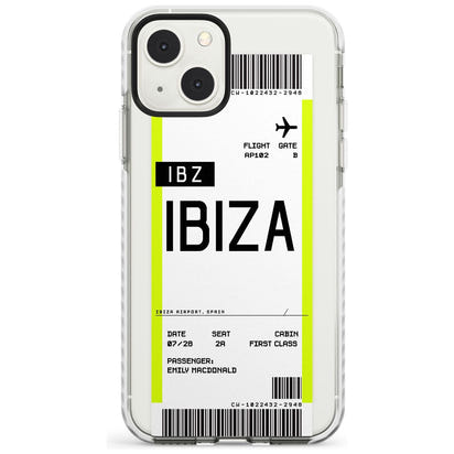 Personalised Ibiza Boarding Pass
