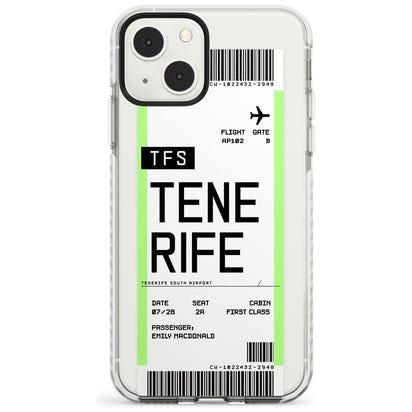 Personalised Tenerife Boarding Pass