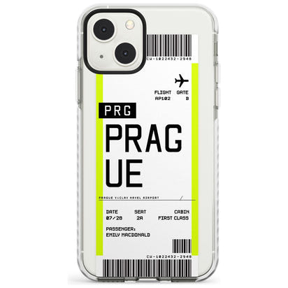 Personalised Prague Boarding Pass