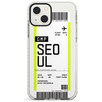 Personalised Seoul Boarding Pass