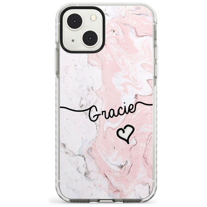 Personalised Pink Marble