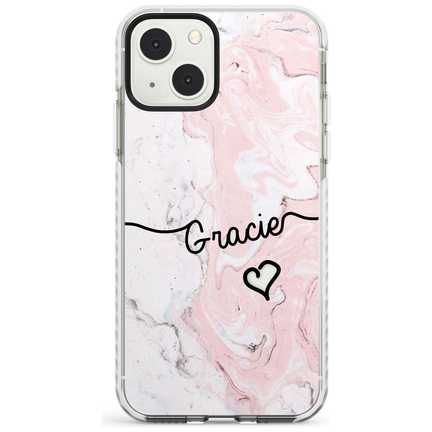 Personalised Pink Marble