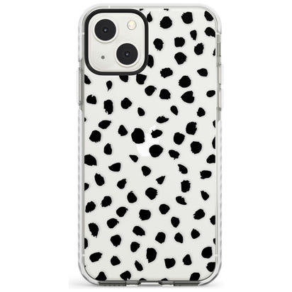 Black Dalmatian Polka Dot