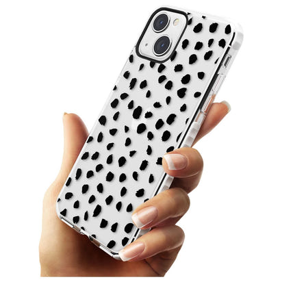 Black Dalmatian Polka Dot