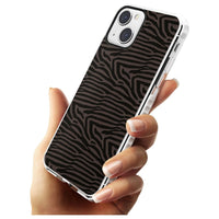 Dark Zebra Print