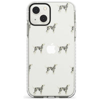 Motif de chien dalmatien