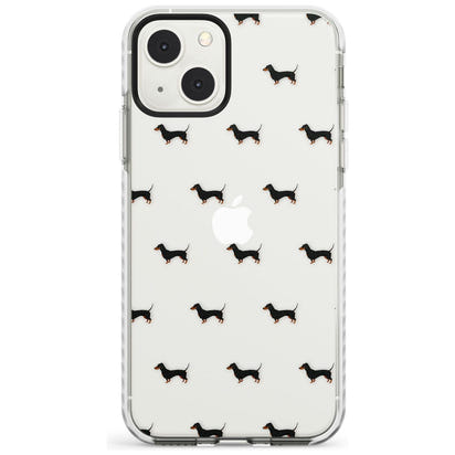 Dachshund Pattern Clear