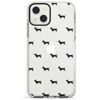 Dachshund Pattern Clear