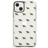 German Shepherd Pattern Clear