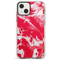 Red & White Marbled