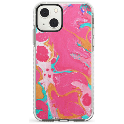 Vibrant Marbled Paper