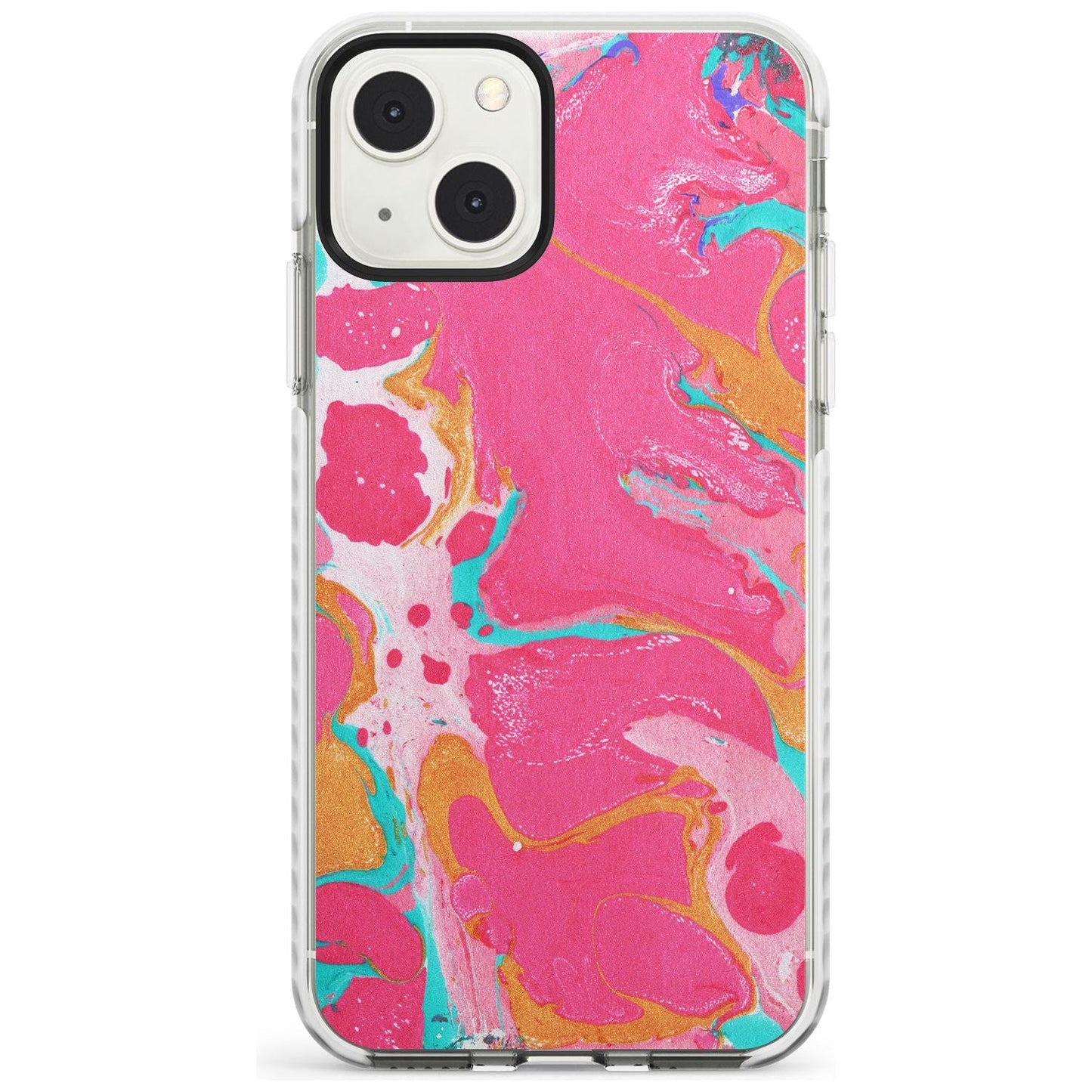 Vibrant Marbled Paper