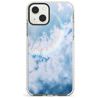 Pastellfarbener Regenbogenhimmel