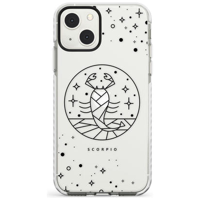 Emblème du Scorpion - Design Cosmique