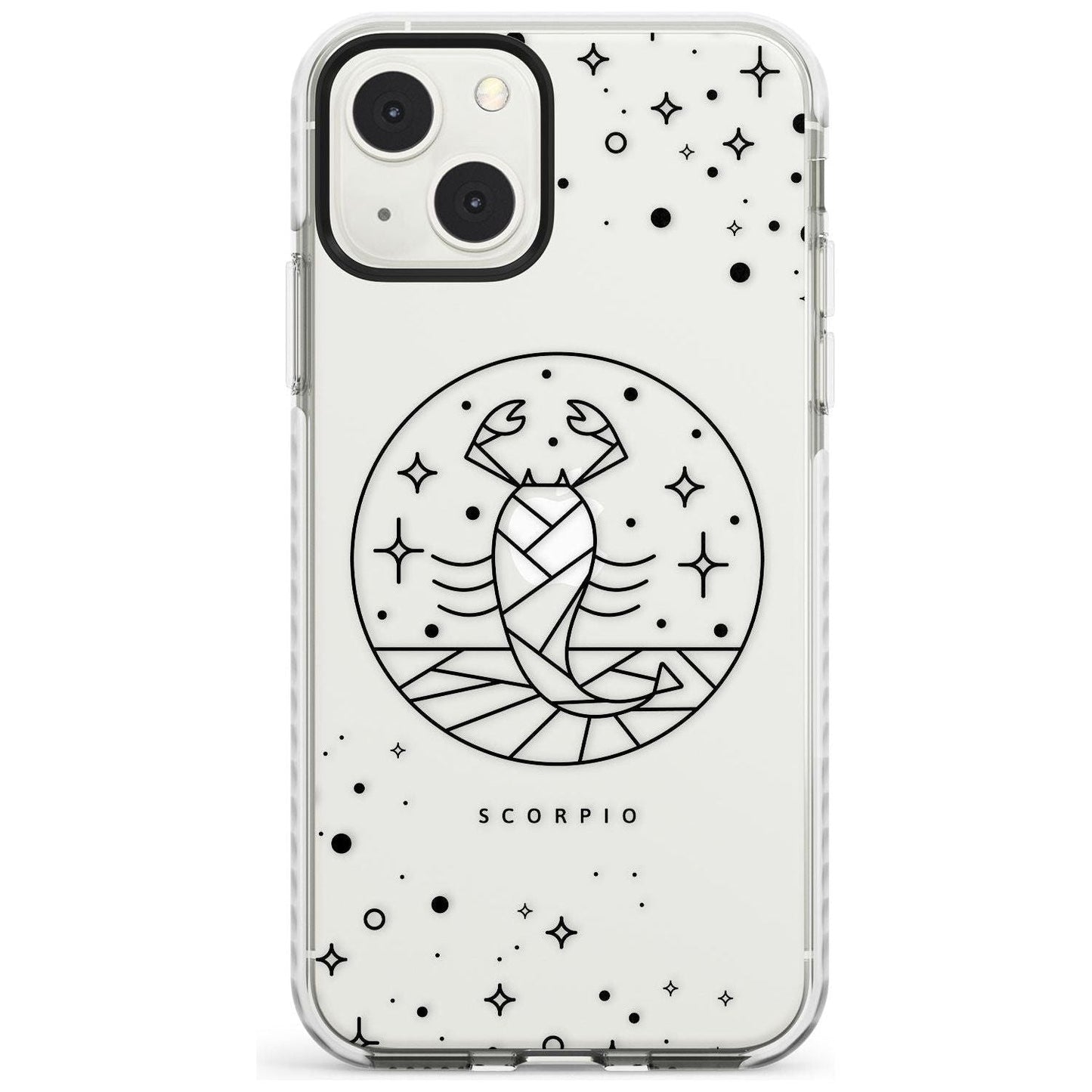 Emblème du Scorpion - Design Cosmique