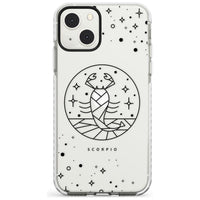 Emblème du Scorpion - Design Cosmique