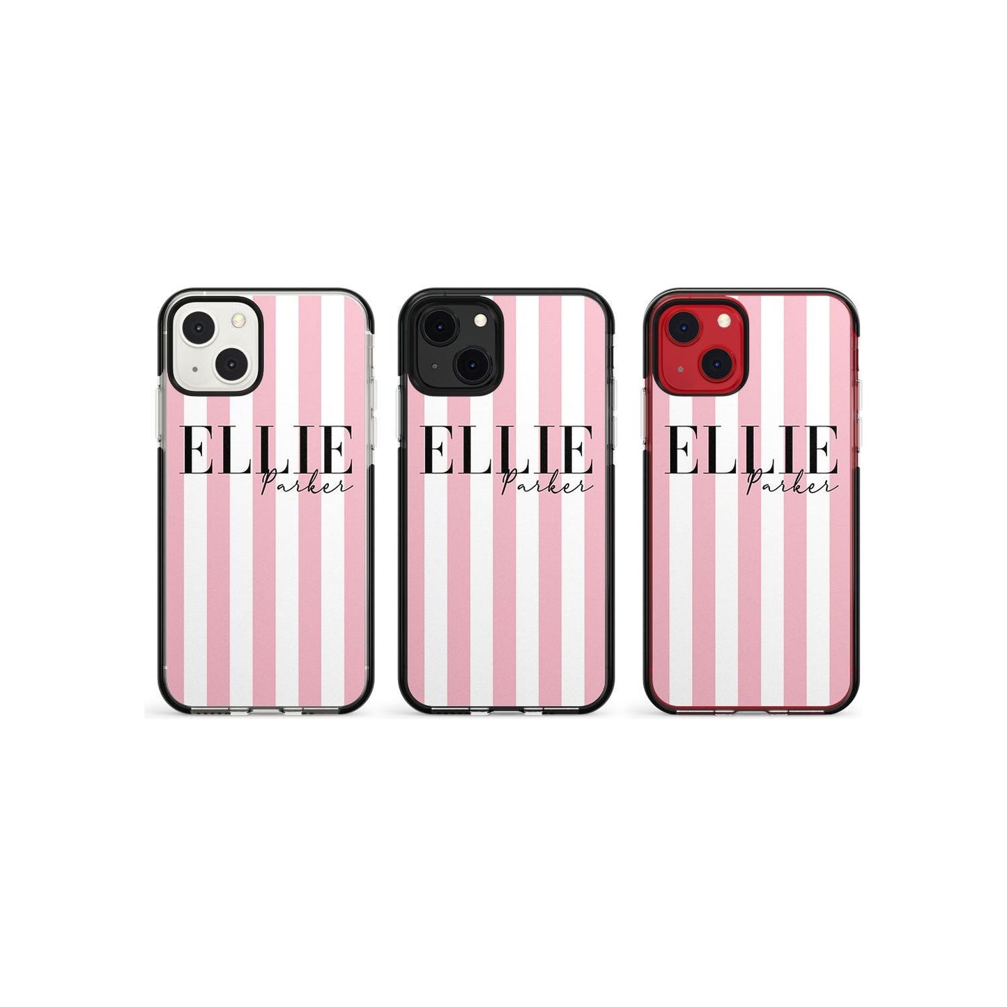 Personalised Pink Stripes