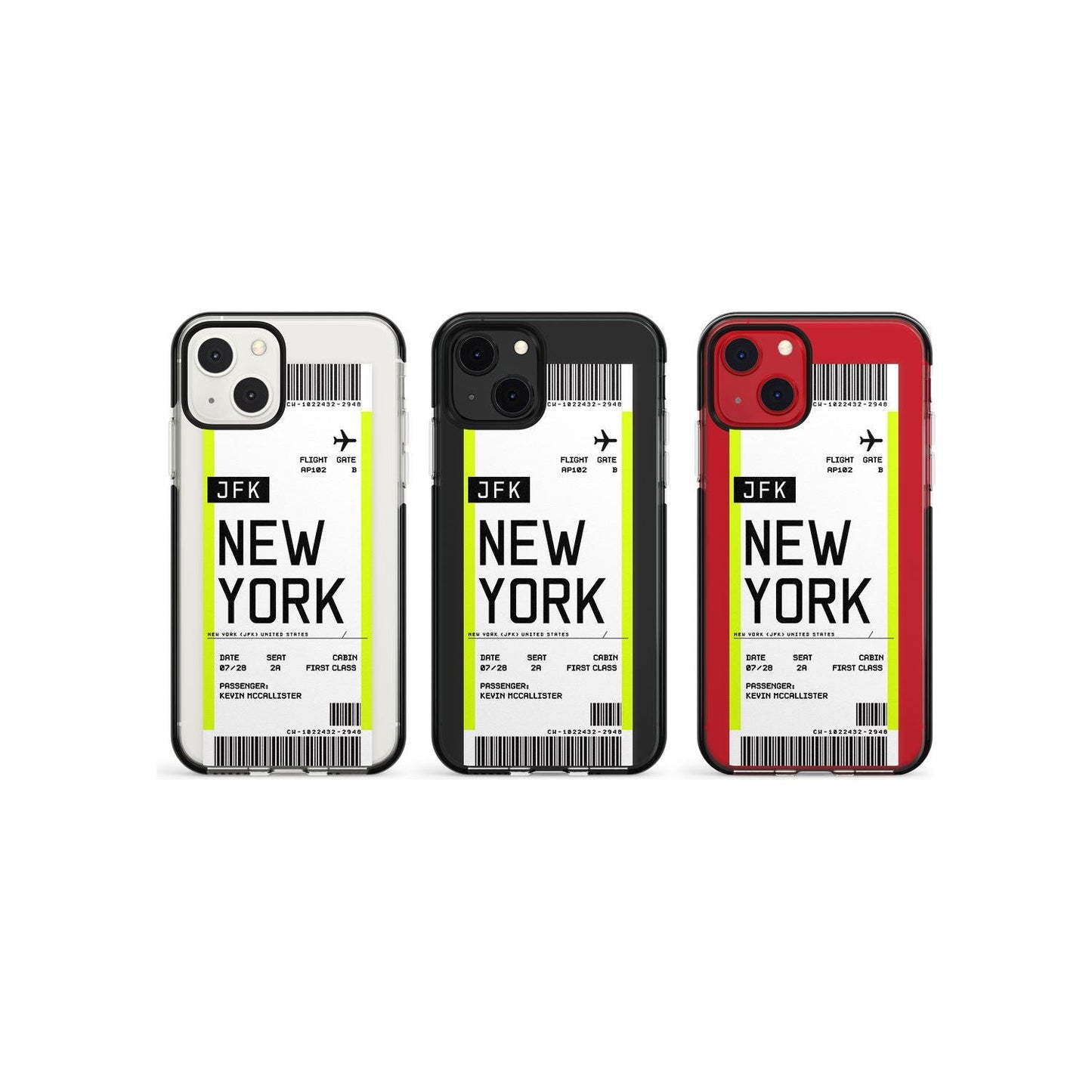 Personalised New York Boarding Pass