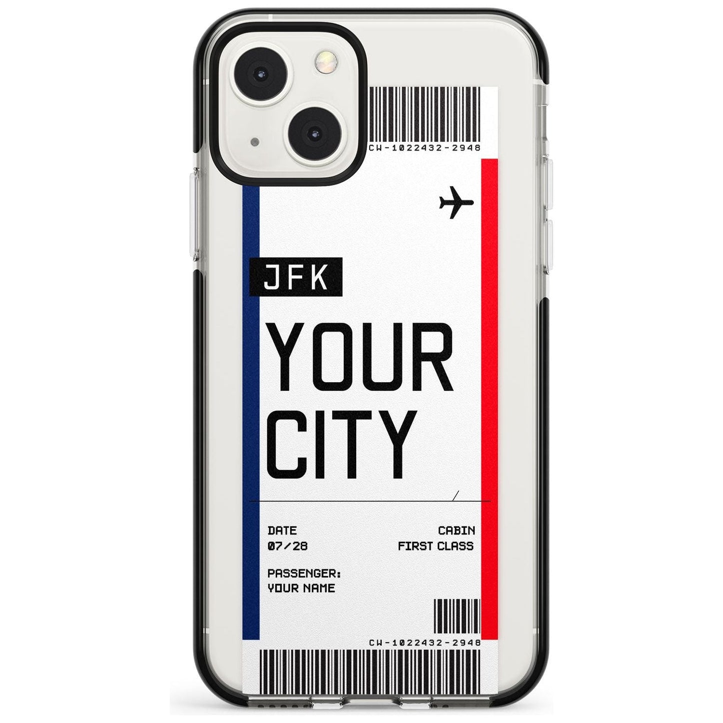 Personalised Create Your Own Boarding Pass Ticket