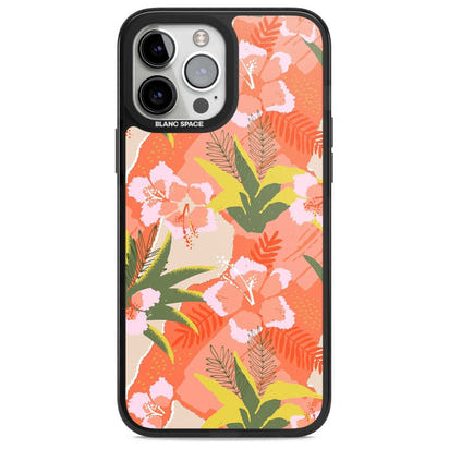 Hawaiian Flowers Abstract Pattern