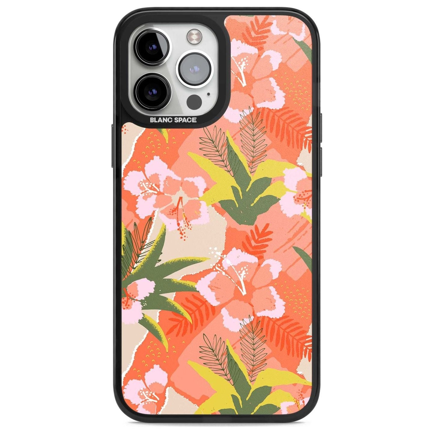 Hawaiian Flowers Abstract Pattern