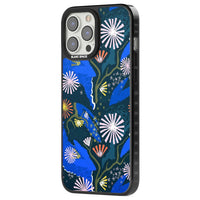 Dark Botanicals Abstract Pattern