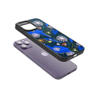 Dark Botanicals Abstract Pattern