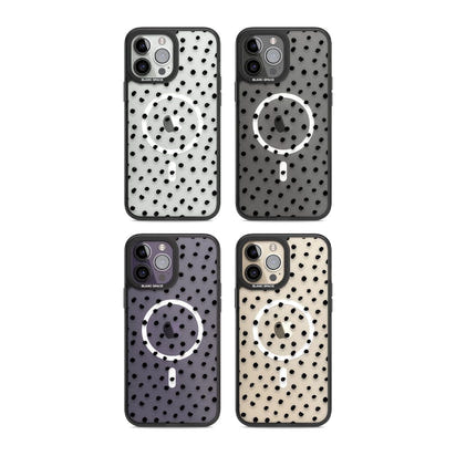 Messy Black Dot Pattern