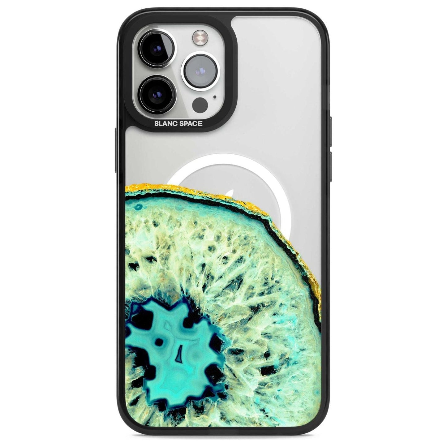 Géode turquoise en cristal